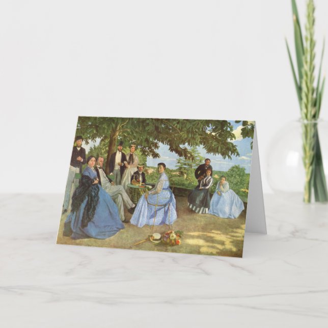 Familjeåterföreningen | é dé ric Bazille Kort (Framsida)