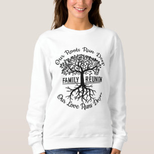 Familjeåterföreningsfamiljens Träd Heart-rötte T Shirt