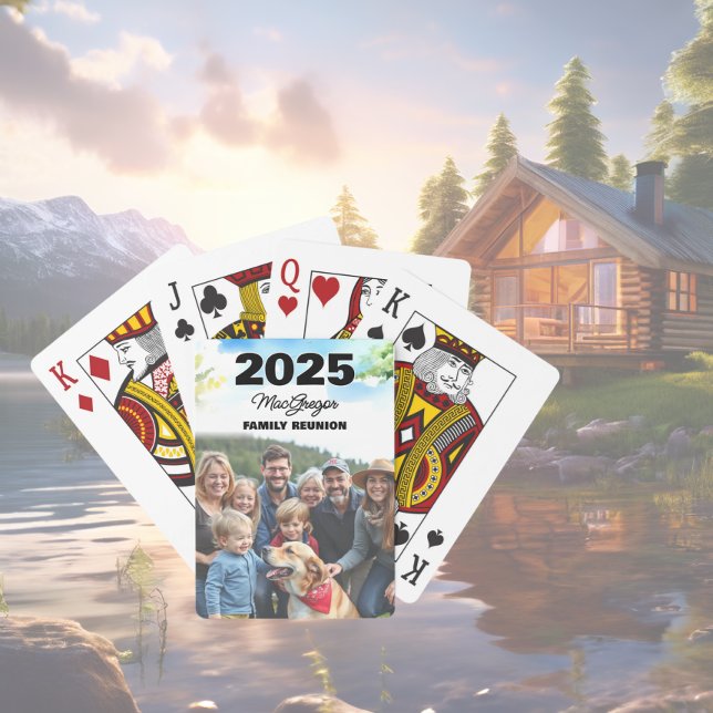 Familjeåterföreningsfoto Casinokort (Skapare uppladdad)