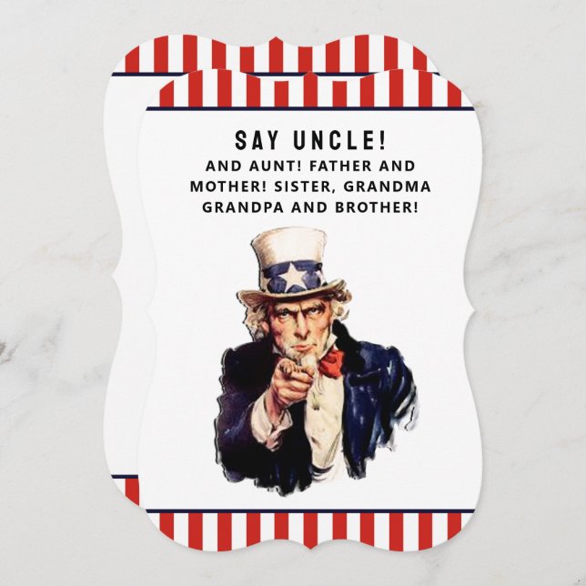 Familjeåterföreningsinbjudningar Inbjudningar (Fram/baksida)