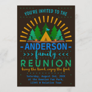 Familjeåterföreningskampanj, sommartid, Party Inbjudningar