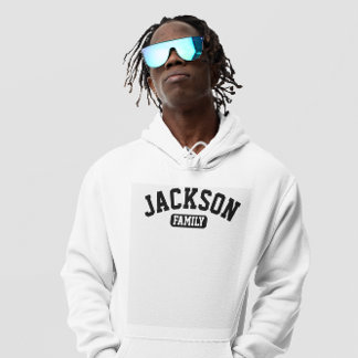 Familjeåterföreningsmonogram för Namn Hoodie