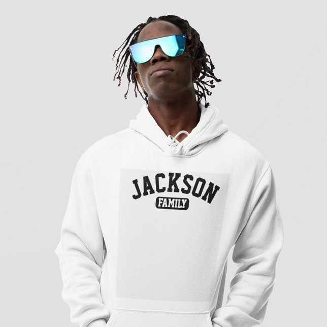 Familjeåterföreningsmonogram för Namn Hoodie (Skapare uppladdad)