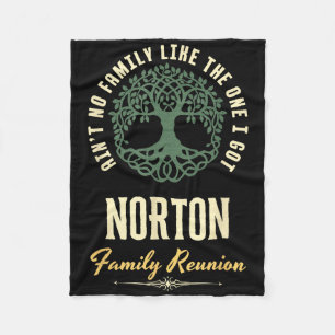 Familjeåterträff 2025 Matchande Design - Norton Fleecefilt