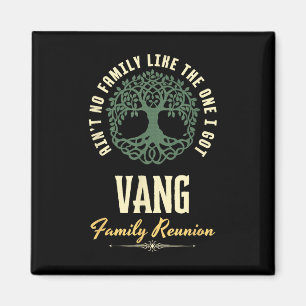 Familjeåterträff 2025 Matchande Design - Vang Magnet