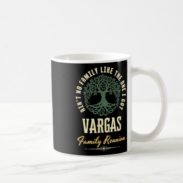 Familjeåterträff 2025 Matchande Design - Vargas  Kaffemugg (Höger)
