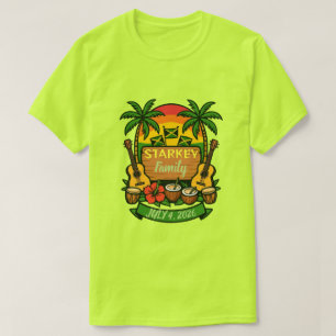 Familjeåterträff jamaicansk vibe T-Shirt