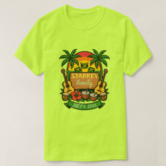 Familjeåterträff jamaicansk vibe T-Shirt