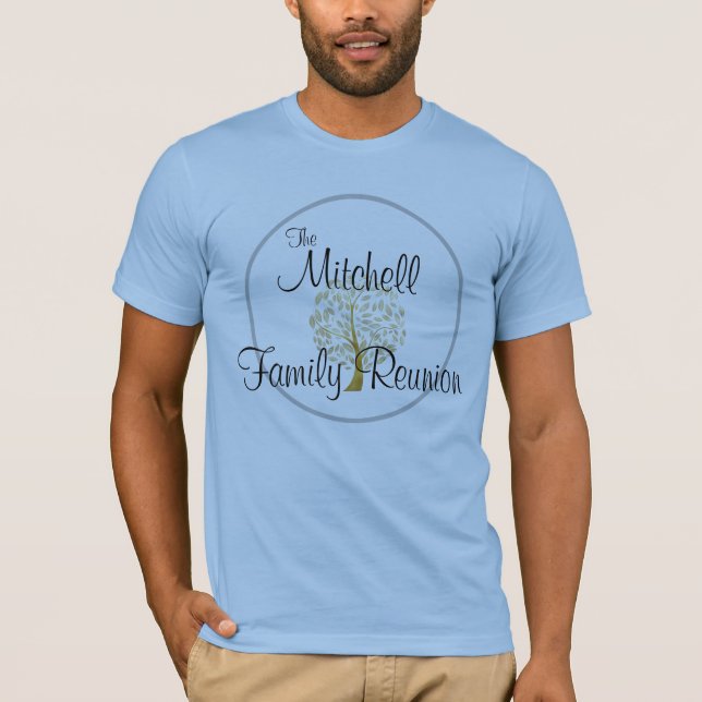 Familjeåterträff  T-Shirt (Framsida)