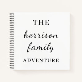Familjeäventyr Modern Minimalistisk Design