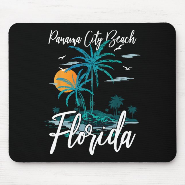 Familjebesök Retro Sunset Florida Panama City B Musmatta (Framsidan)