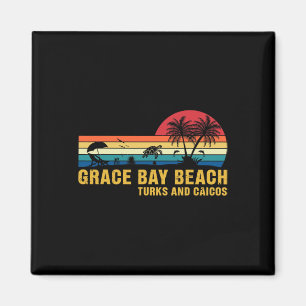 Familjeblåsans Grace Bay-bussar och Caicos S Magnet