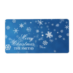 Familjeblått Elegant Fraktsedel