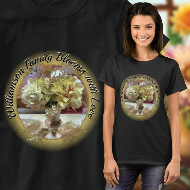 Familjeblommor med Kärlek Vår blommor PCM1 T Shirt (Skapare uppladdad)