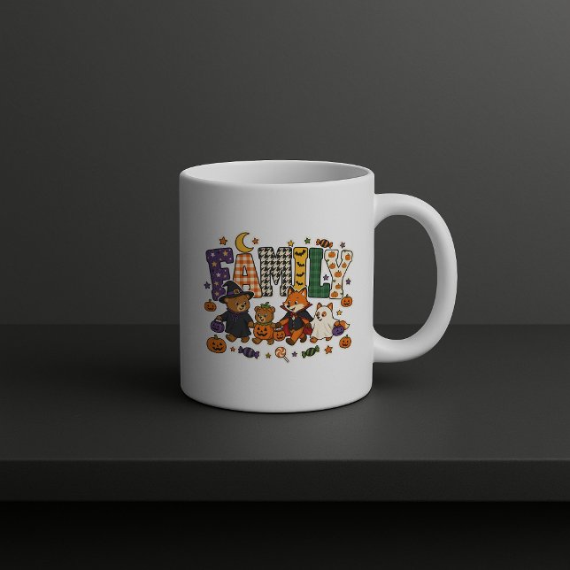 Familjebokstavsblock  kaffemugg (Skapare uppladdad)