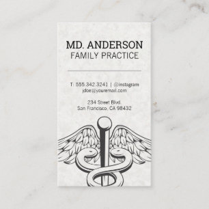 Familjebruk   Medicinsk symbol Visitkort