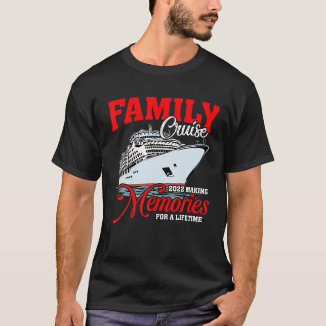 Familjebyte 2022 Skapar minnen för en T Shirt (Framsida)