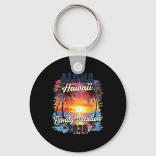 Familjebyte Aloha Hawaii 2025, sommaren Resa Matc Nyckelring