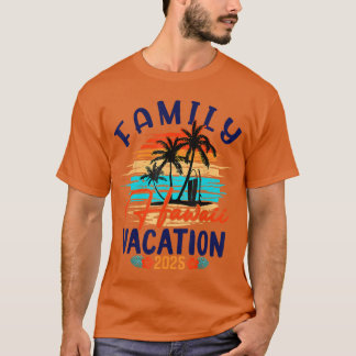 Familjebyte Hawaii Vacation 2025 Skapar minnesfami T Shirt