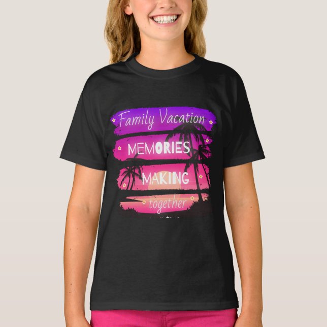 Familjebyte Skapar minnen tillsammans 2023 Shir T Shirt (Framsida)