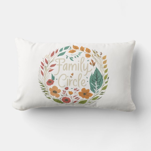 Familjecirkel Lumbarkudde (Framsida)