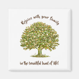 Familjecitat Magnet-familjen träd Kitchen Supporie Magnet