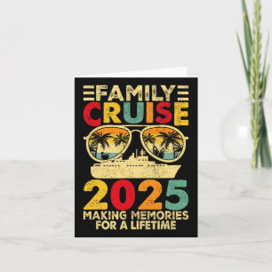 Familjecryssar 2025-familjen som matchar sommarsem kort