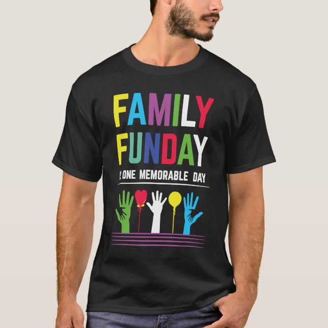 Familjedagen är en minnesdag för familjerna t shirt (Framsida)