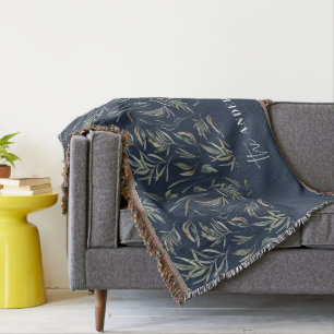 Familjedekaler för botaniska eleganter för vattenf filt