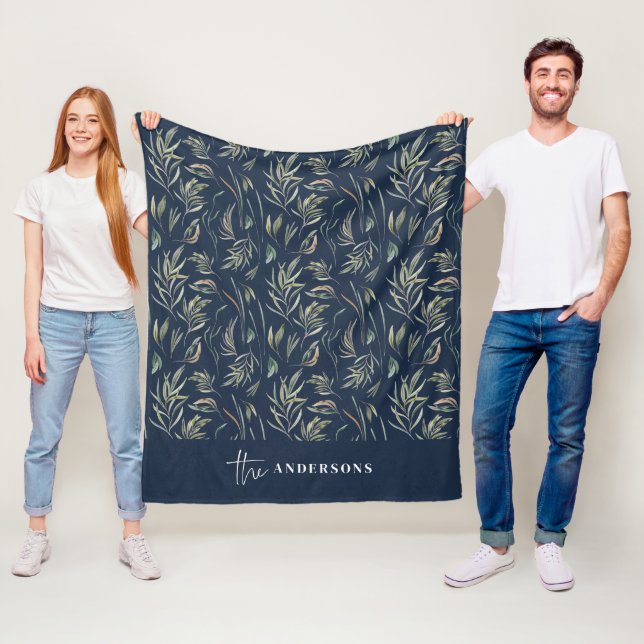 Familjedekaler för botaniska eleganter för vattenf fleecefilt (På plats)
