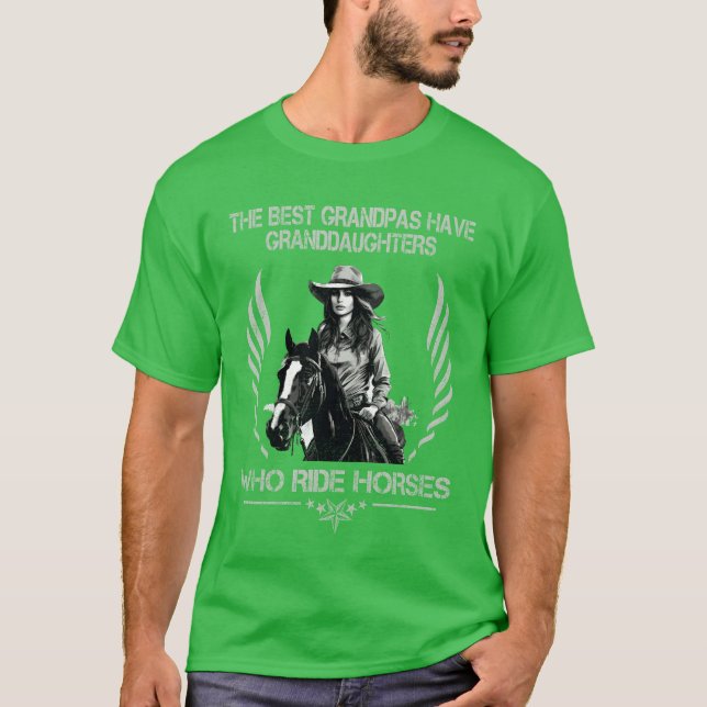 Familjedotter Ride Horses T Shirt (Framsida)