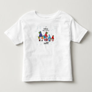 Familjefältet Personlig Småbarn Familjegnomes baby T Shirt