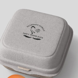 Familjefärgad gårdsuppfödning - Rustic Stämpel