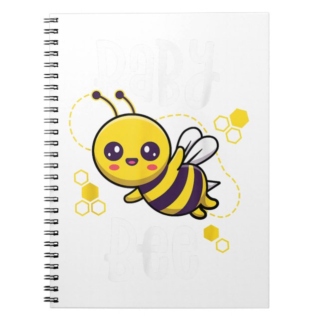 Familjefärgbin från Baby Bee Outfit First Bee Day  Anteckningsbok (Framsidan)