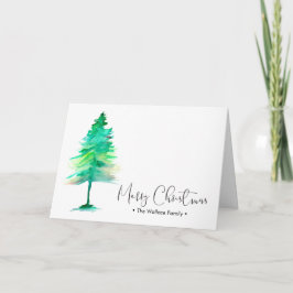 Familjefärgen Pinetree, Personlig Helgkort