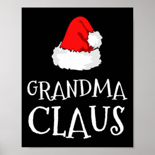 Familjefarmet Claus jultomten Hat Pajama Poster