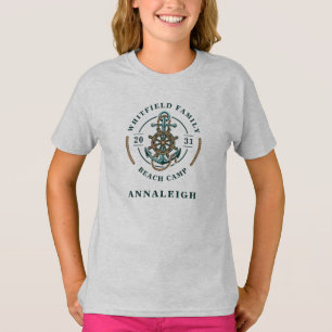 Familjefäxtfångarens Nautisk matchningsdotter Namn T Shirt