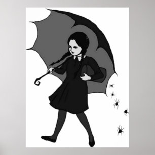 Familjefilmen addams poster