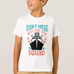 Familjeflykt för Frakt i frakt Squad T Shirt