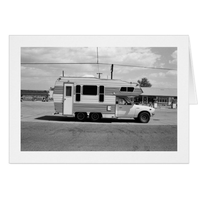 Familjeflykt Hälsningskort (Framsidan Horizontal)