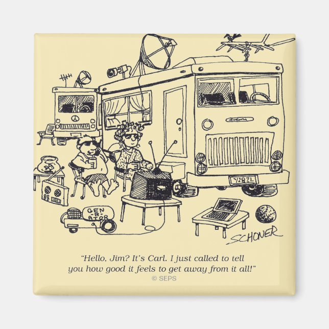 Familjeflykt Magnet (Framsidan)