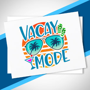 Familjeflykt - Par Vacation - Vacation Vykort