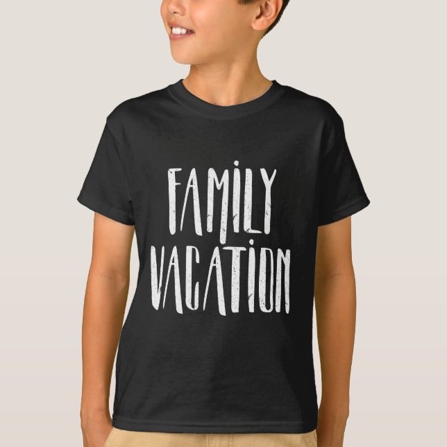 Familjeflykt T Shirt (Framsida)