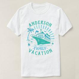 Familjeflyktivet Cruise Frakt Resa | Personlig V2 T Shirt