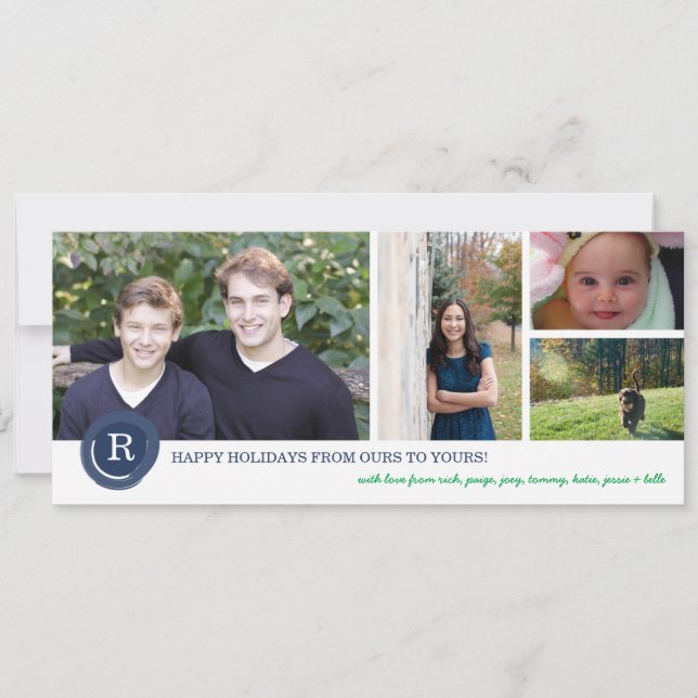 Familjeförsta Julkort (Framsida)