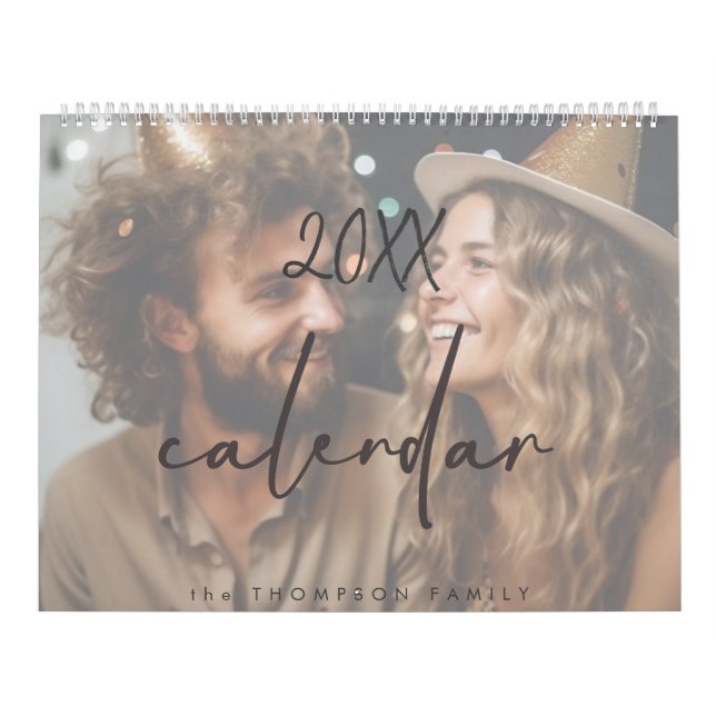 Familjefoto 2025 kalender (Omslag)