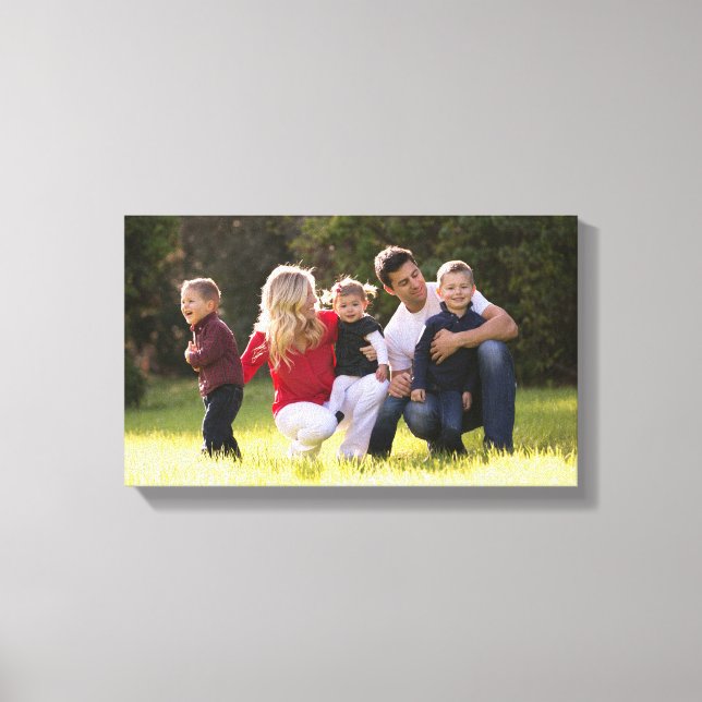 Familjefoto Canvastryck (Framsida)