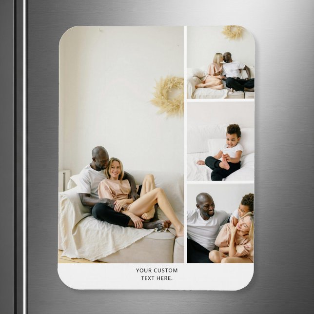 Familjefoto Collage Mall Magnet (Skapare uppladdad)
