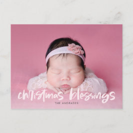 Familjefoto - enkelt Modern Cute Children Helg Vykort