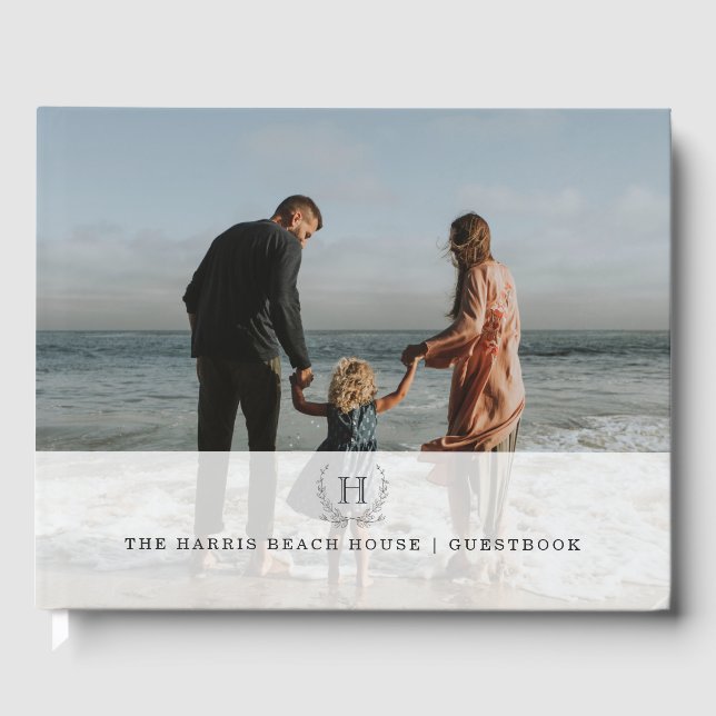 Familjefoto | Monogram | Gästböcker (Framsida)